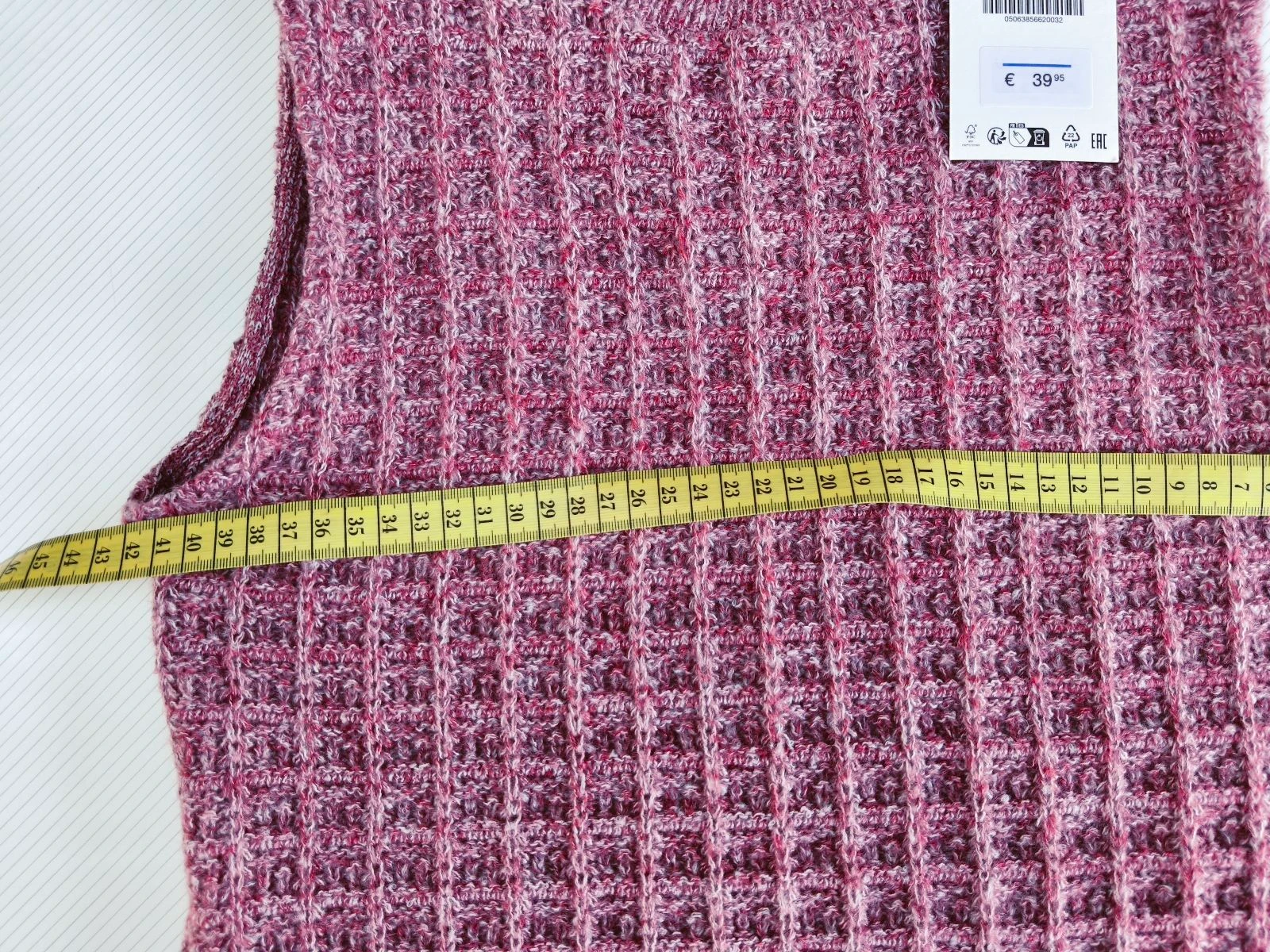 Vestido de malha Zara Rosa Fúcsia/Mistura com Pelo e Botões Dourados - Tamanho M - – photo 10